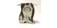 Horloge en céramique 6 pouces taureau